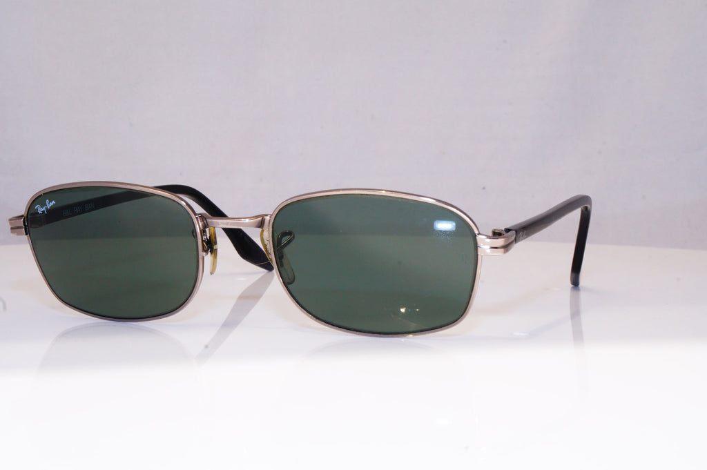 RAY-BAN Mens Vintage 1990 Designer Sunglasses Black Square W2728 BLK 18136