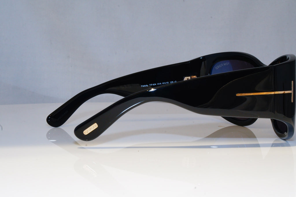 TOM FORD Womens Oversized Designer Sunglasses Black Felicity TF404 01A 19167