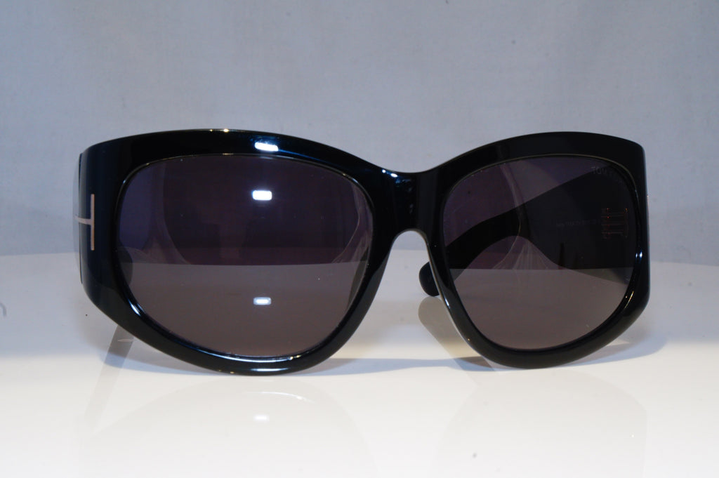 TOM FORD Womens Oversized Designer Sunglasses Black Felicity TF404 01A 19167