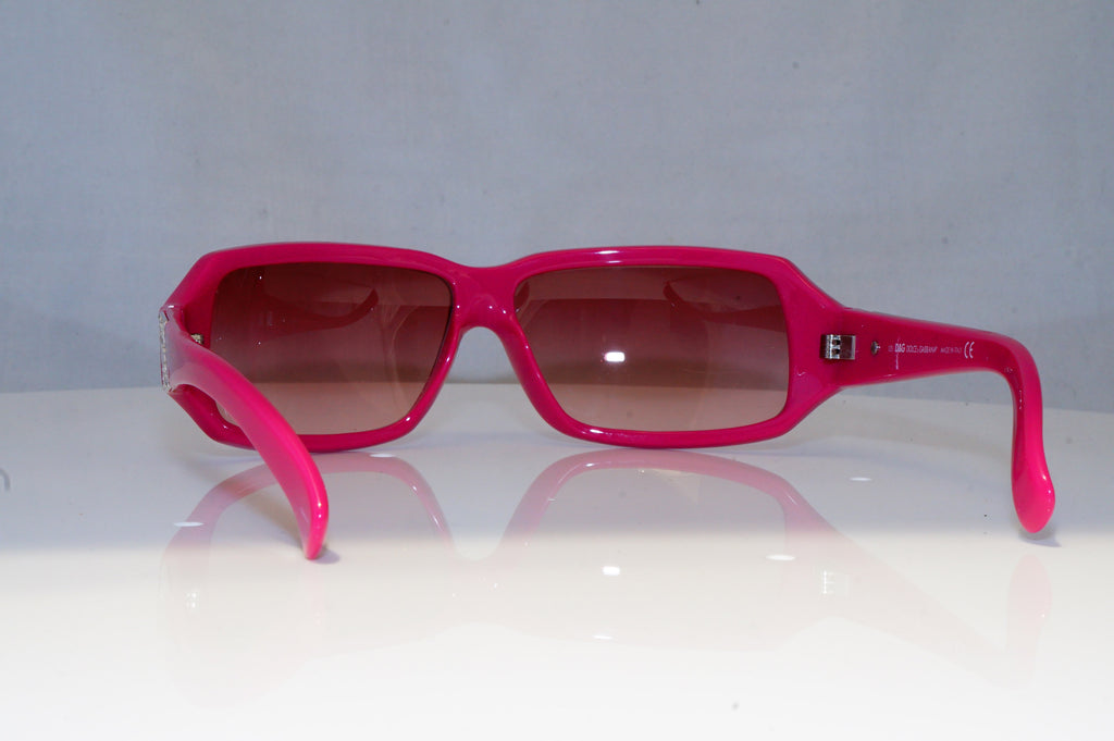 DOLCE & GABBANA Womens Diamante Designer Sunglasses Pink D&G 2164 709 18575