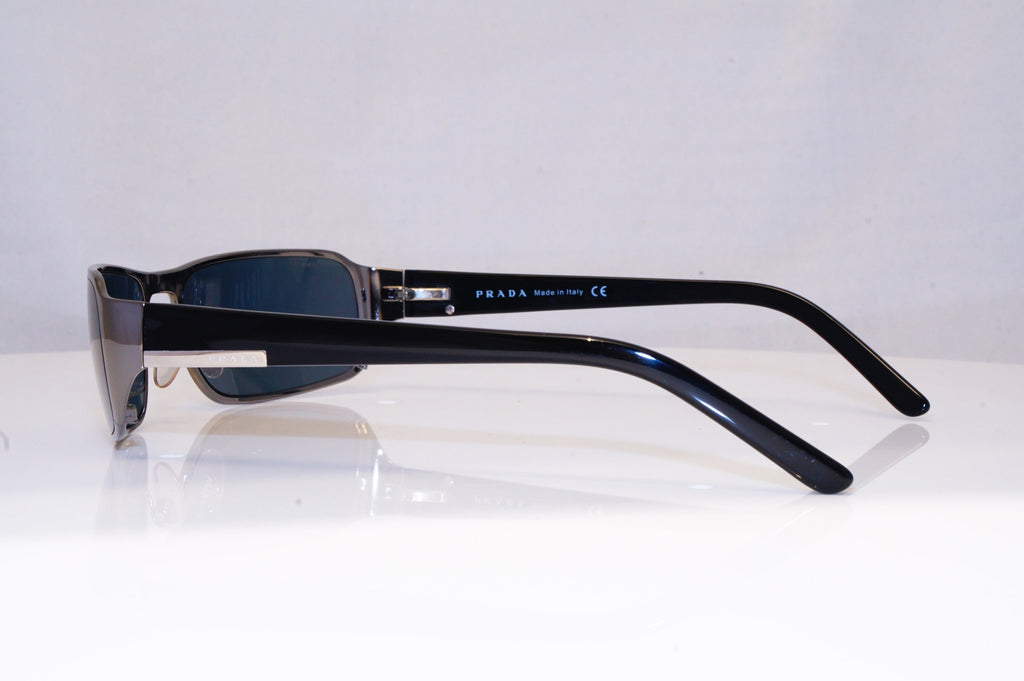 PRADA Mens Designer Sunglasses Black Rectangle SPR 52F 5AV-1A1 18147