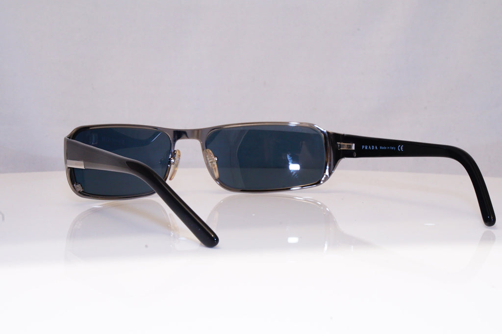 PRADA Mens Designer Sunglasses Black Rectangle SPR 52F 5AV-1A1 18147