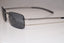 GUCCI 1990 Vintage Mens Designer Sunglasses Silver Rectangle GG 1755 6LB 13852