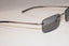 GUCCI 1990 Vintage Mens Designer Sunglasses Silver Rectangle GG 1755 6LB 13852