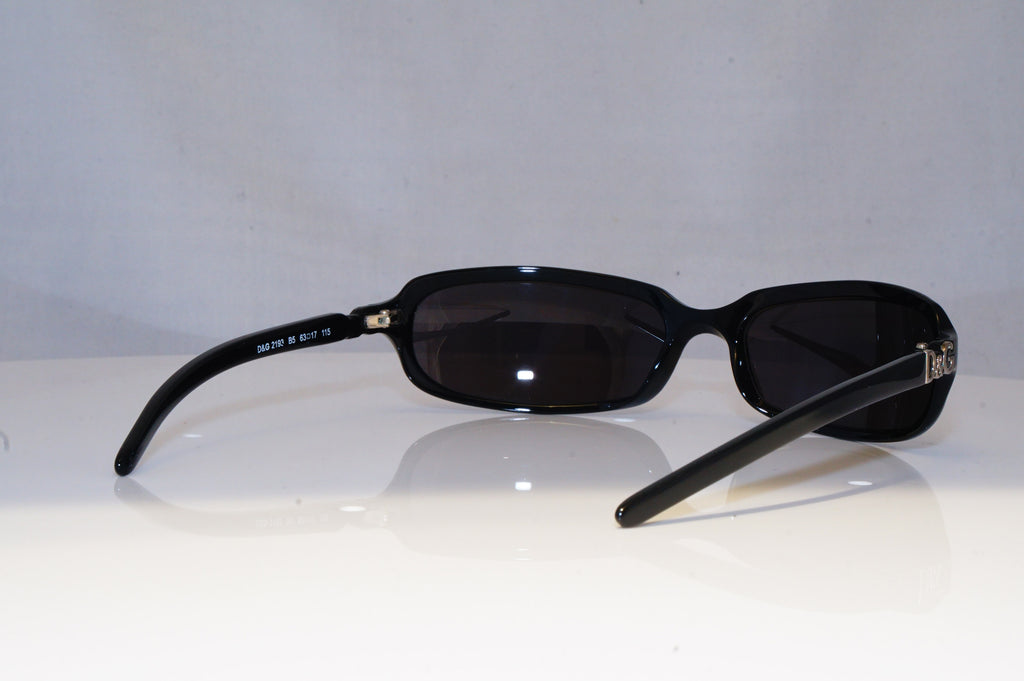 DOLCE & GABBANA Mens Designer Sunglasses Black Wrap D&G 2193 B5 19157