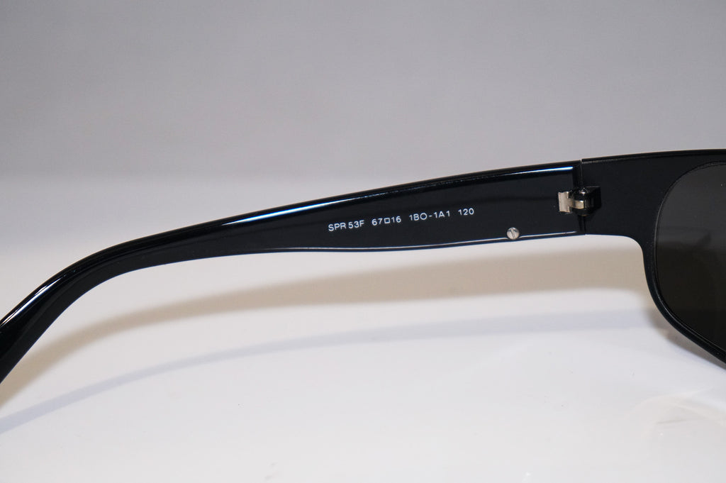 PRADA Mens Designer Sunglasses Black Wrap SPR 53F 1BO-1A1 13740