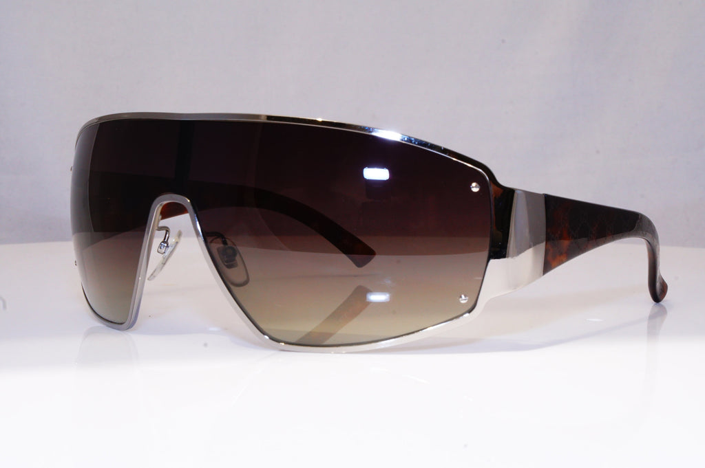 GUCCI Mens Womens Unisex Designer Sunglasses Silver Shield GG 1709 6LBB1 18144