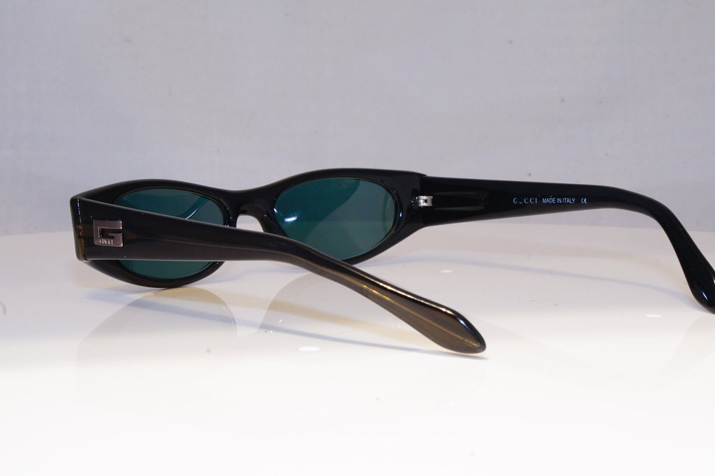 GUCCI Mens Womens Vintage Designer Sunglasses Green Rectangle GG 2424 7NR 20263