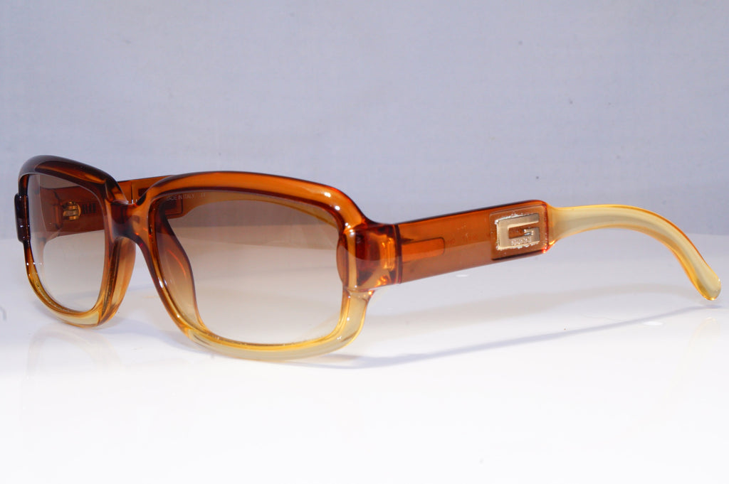 GUCCI Mens Womens Vintage Designer Sunglasses Brown Rectangle GG 2475 T4V 20253
