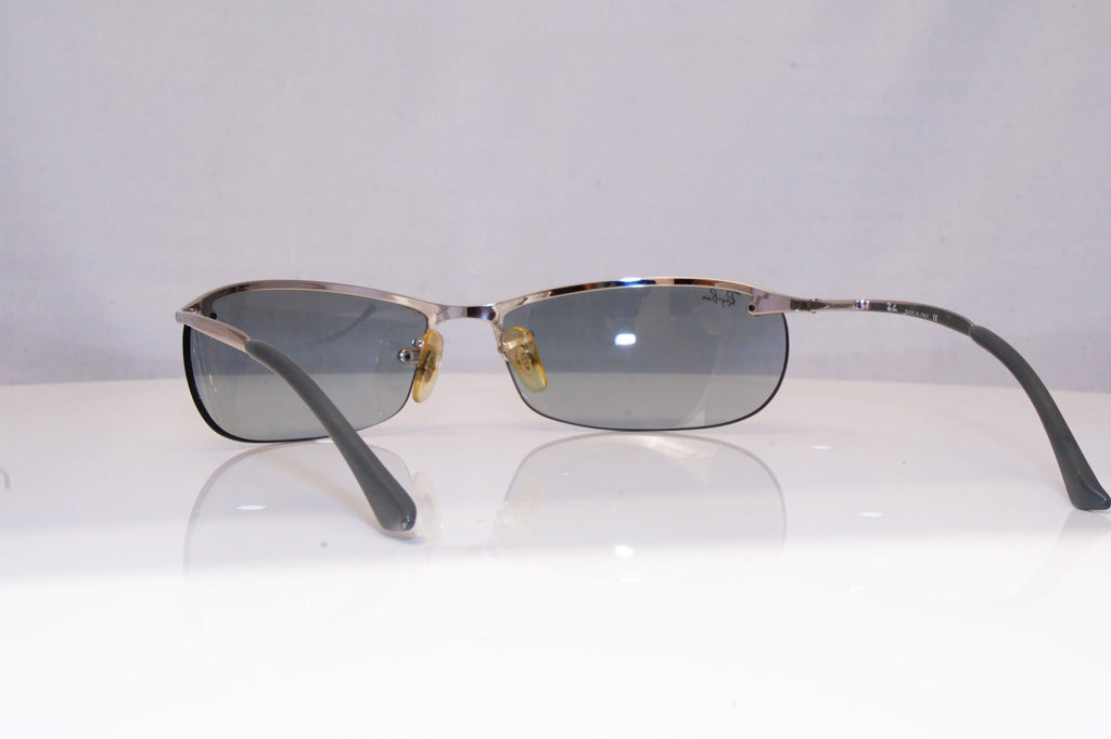 RAY-BAN Mens Designer Sunglasses Silver Wrap RB 3186 003/11 18134