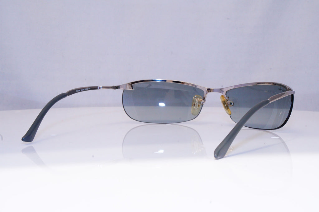 RAY-BAN Mens Designer Sunglasses Silver Wrap RB 3186 003/11 18134