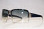 GUCCI 1990 Vintage Mens Designer Sunglasses Silver Rectangle GG 1755 6LB 13852