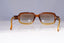 GUCCI Mens Womens Vintage Designer Sunglasses Brown Rectangle GG 2475 T4V 20253