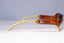 GUCCI Mens Womens Vintage Designer Sunglasses Brown Rectangle GG 2475 T4V 20253