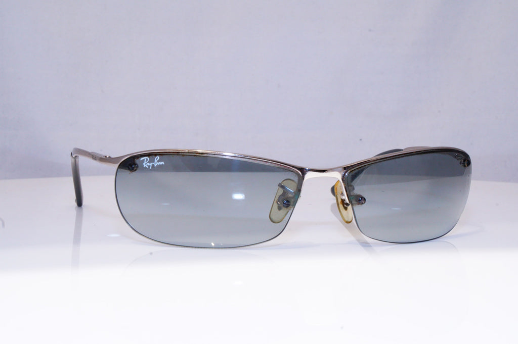 RAY-BAN Mens Designer Sunglasses Silver Wrap RB 3186 003/11 18134