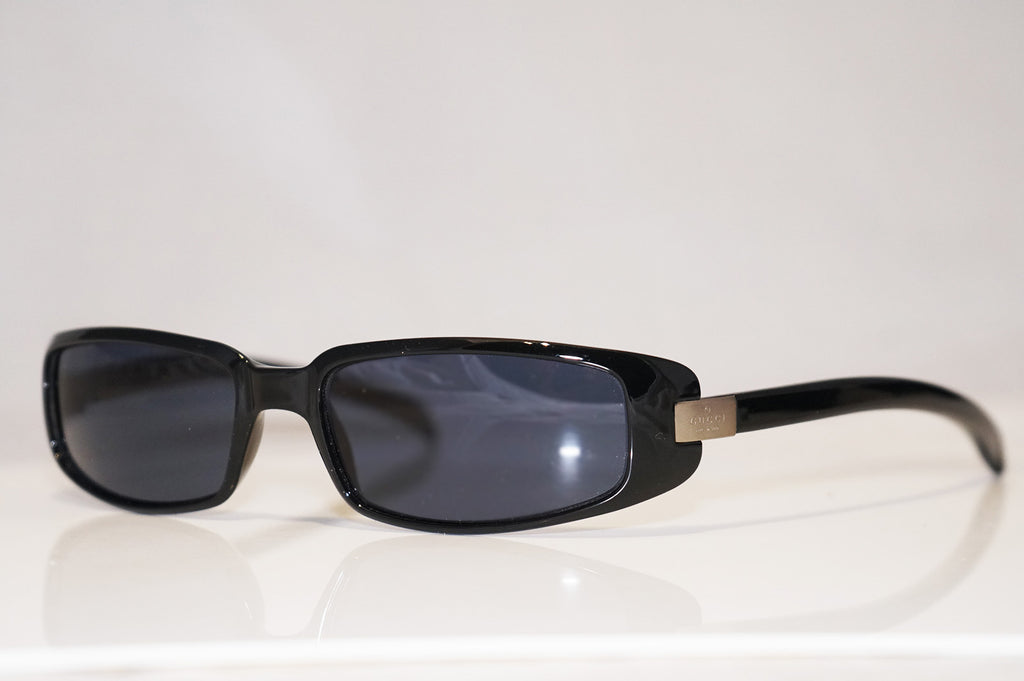 GUCCI Vintage Mens Designer Sunglasses Black Shield GG 1830 BLK 13629