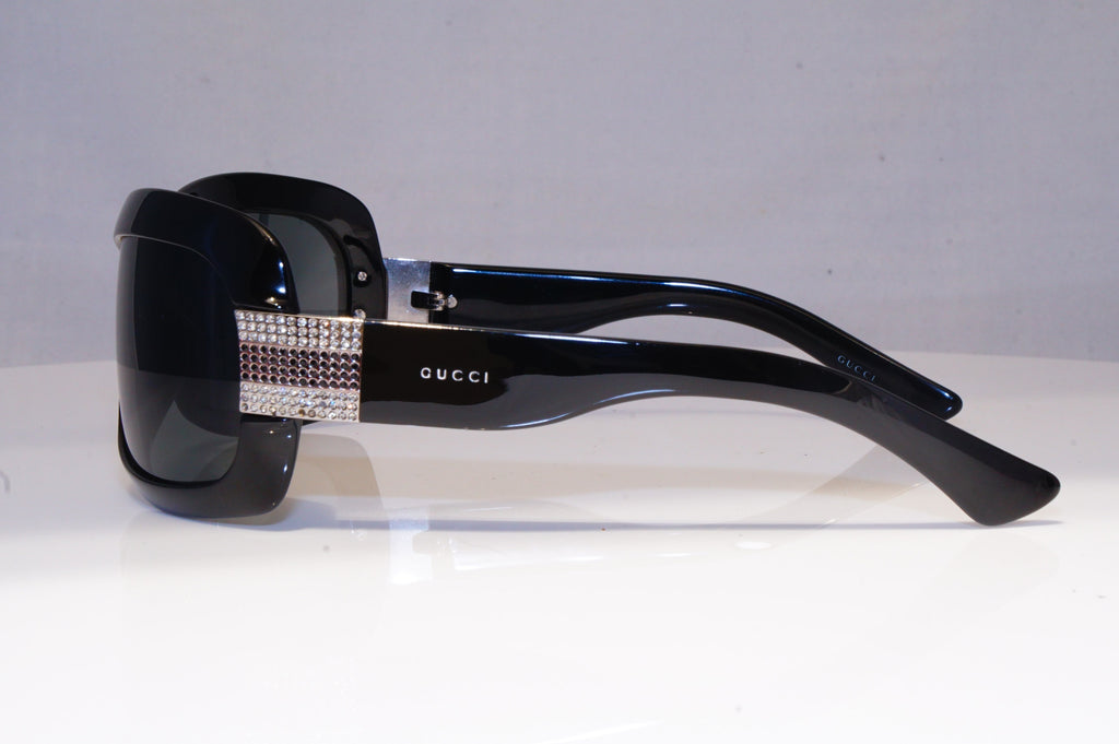 GUCCI Womens Diamante Designer Sunglasses Black Butterfly GG 2901 584P9 20261