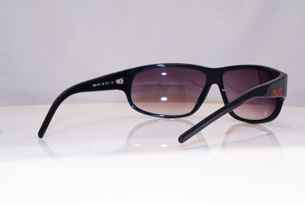 DOLCE & GABANNA Mens Designer Sunglasses  Wrap D&G 2212 195 18143