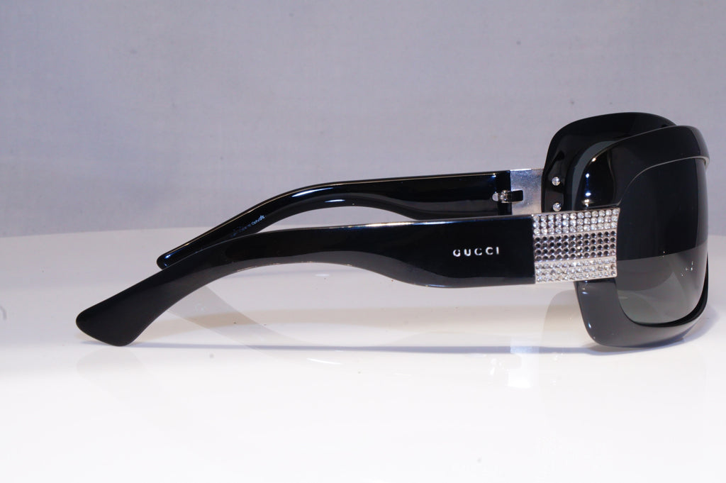 GUCCI Womens Diamante Designer Sunglasses Black Butterfly GG 2901 584P9 20261