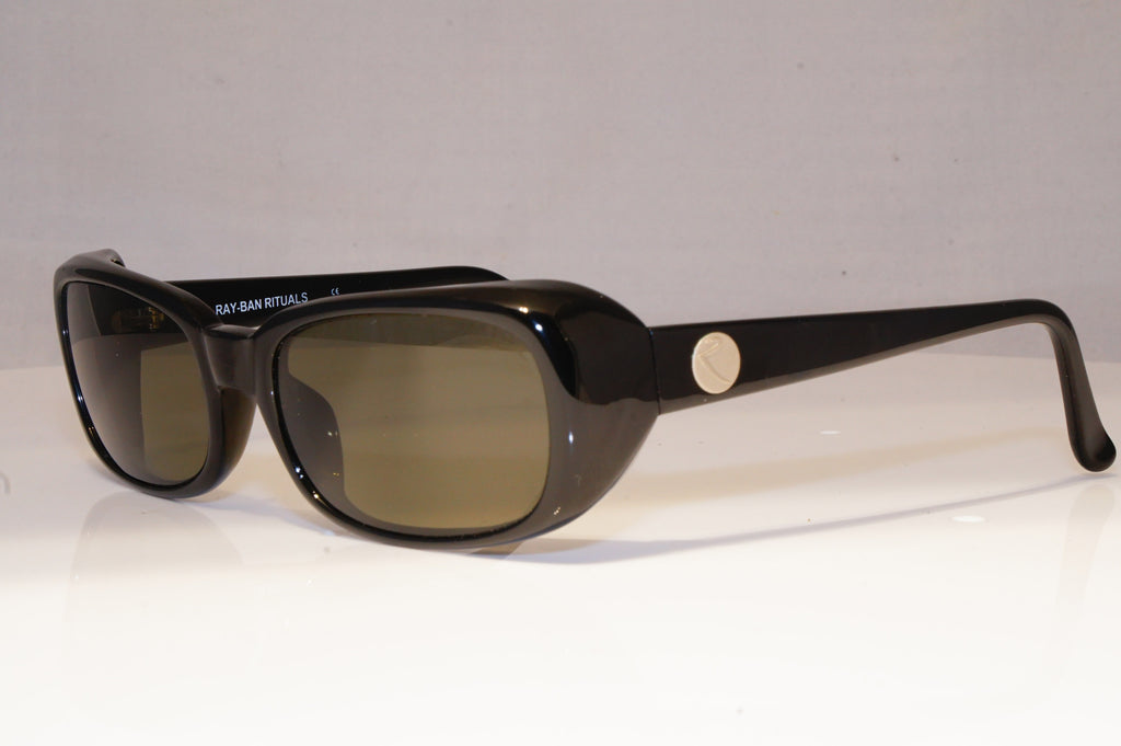 RAY-BAN Mens Vintage Designer Sunglasses Black Rectangle W2792 RITUALS 20267