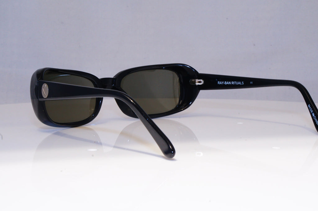 RAY-BAN Mens Vintage Designer Sunglasses Black Rectangle W2792 RITUALS 20267