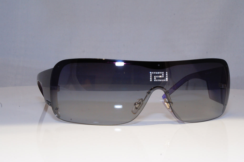 VERSACE Mens Womens Boxed Designer Sunglasses Black Shield 2091-B 1000/11 19182