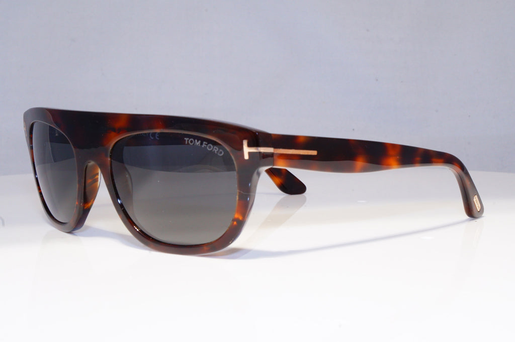 TOM FORD Mens Designer Sunglasses Brown Rectangle Federico TF 594 52A 20331