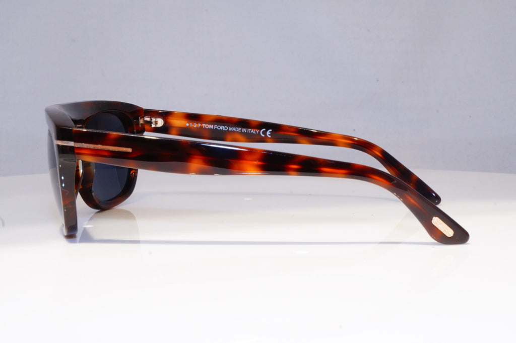 TOM FORD Mens Designer Sunglasses Brown Rectangle Federico TF 594 52A 20331