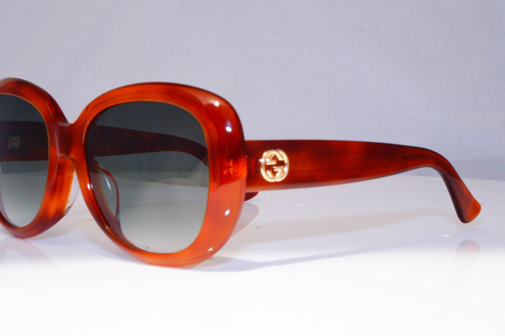 GUCCI Womens Designer Sunglasses Brown Oval GG 0140SA 002 21470