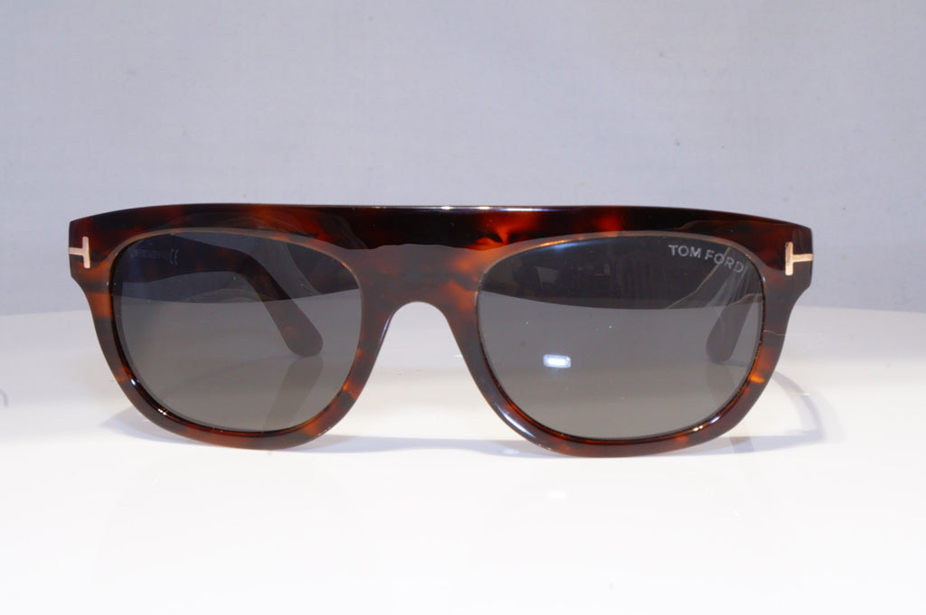 TOM FORD Mens Designer Sunglasses Brown Rectangle Federico TF 594 52A 20331