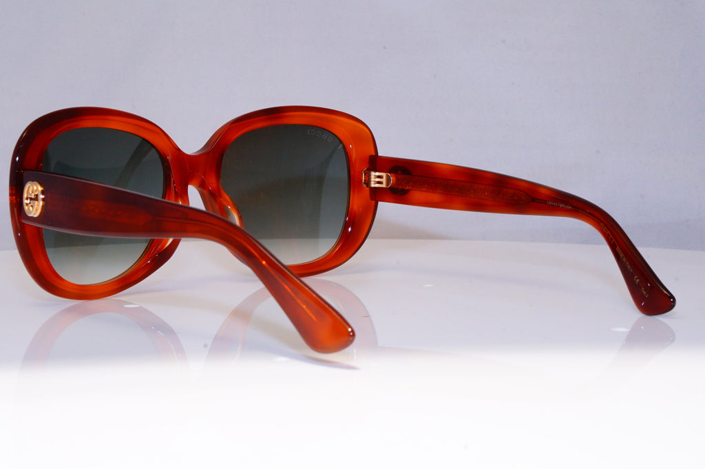 GUCCI Womens Designer Sunglasses Brown Oval GG 0140SA 002 21470