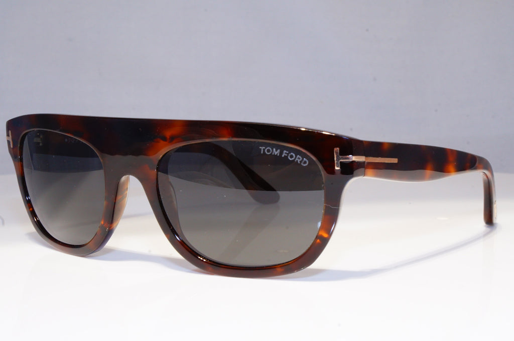 TOM FORD Mens Designer Sunglasses Brown Rectangle Federico TF 594 52A 20331