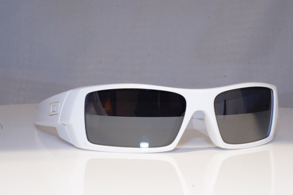 OAKLEY Mens Mirror Designer Sunglasses White Wrap GASCAN 03-474 - 18659