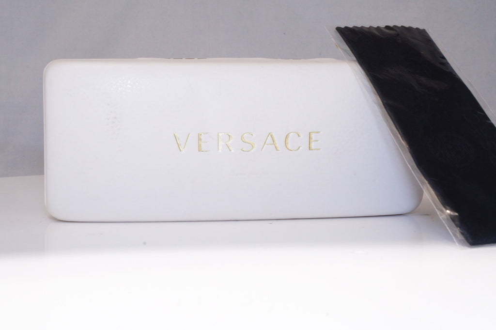 VERSACE Mens Womens Designer Sunglasses Silver Rectangle MOD 2104 1000/12 21467
