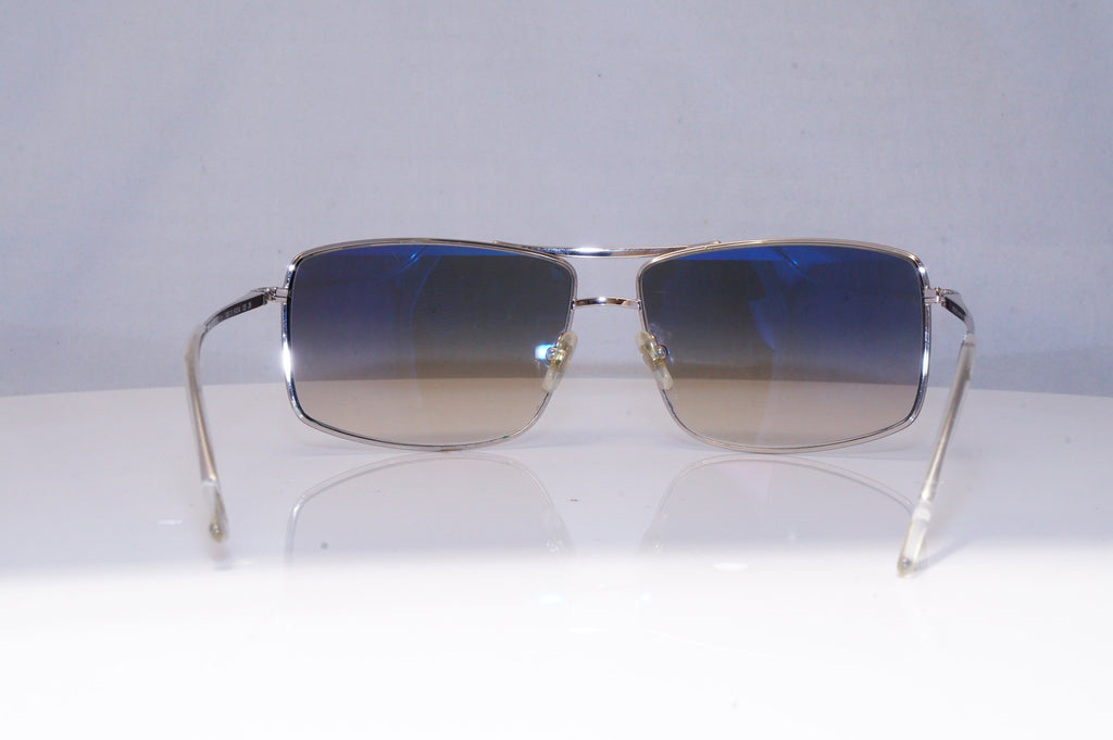 VERSACE Mens Womens Designer Sunglasses Silver Rectangle MOD 2104 1000/12 21467