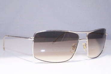 VERSACE Mens Womens Designer Sunglasses Silver Rectangle MOD 2104 1000/12 21467