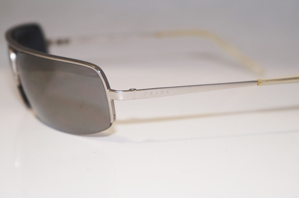 PRADA 1990 Vintage Mens Designer Sunglasses Silver SPR 60D 1AP-5M1 13738