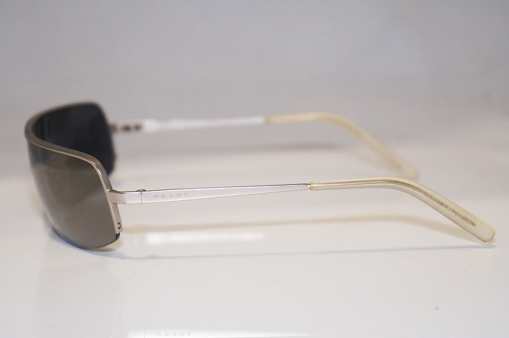 PRADA 1990 Vintage Mens Designer Sunglasses Silver SPR 60D 1AP-5M1 13738