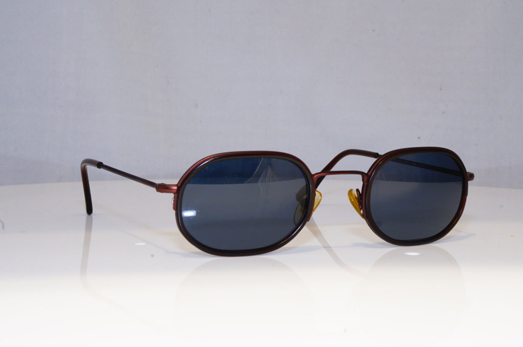 GUCCI Mens Vintage 1990 Designer Sunglasses Brown Oval GG 1366 5HM 19153