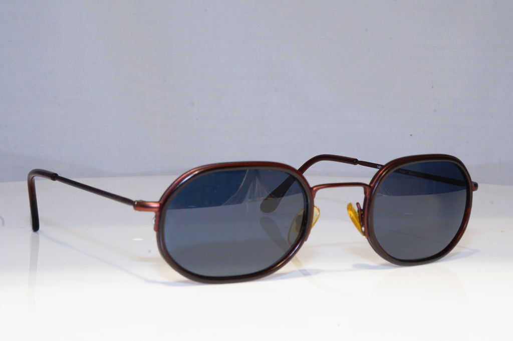 RAY-BAN Mens Vintage 1990 Designer Sunglasses Silver Wrap FLIGHT W2982 SLV 19150