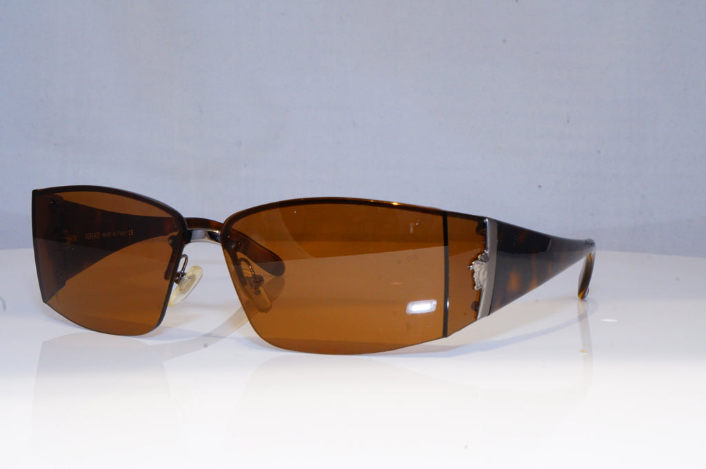 VERSACE Mens Womens Vintage Designer Sunglasses Brown MOD 2011 1001/73 19140