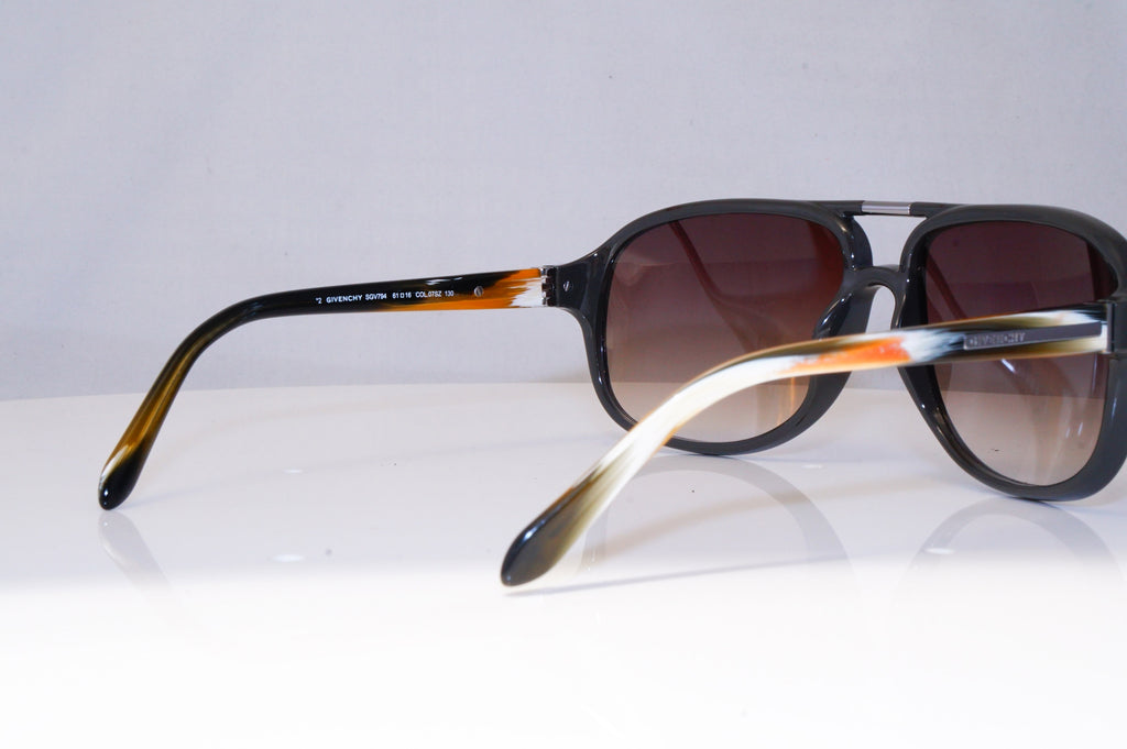 GIVENCHY Mens Womens Designer Sunglasses Brown Pilot SGV 794 07SZ 21477