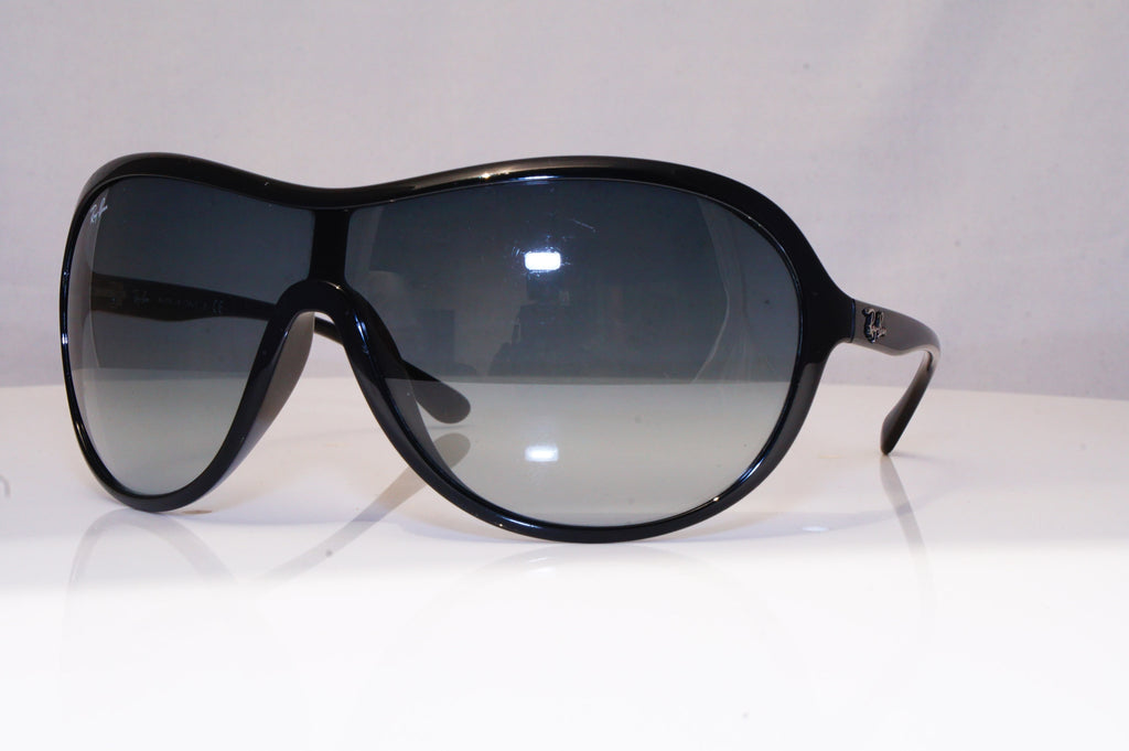 RAY-BAN Mens Designer Sunglasses Black Shield RB 4096 601/8G 18133