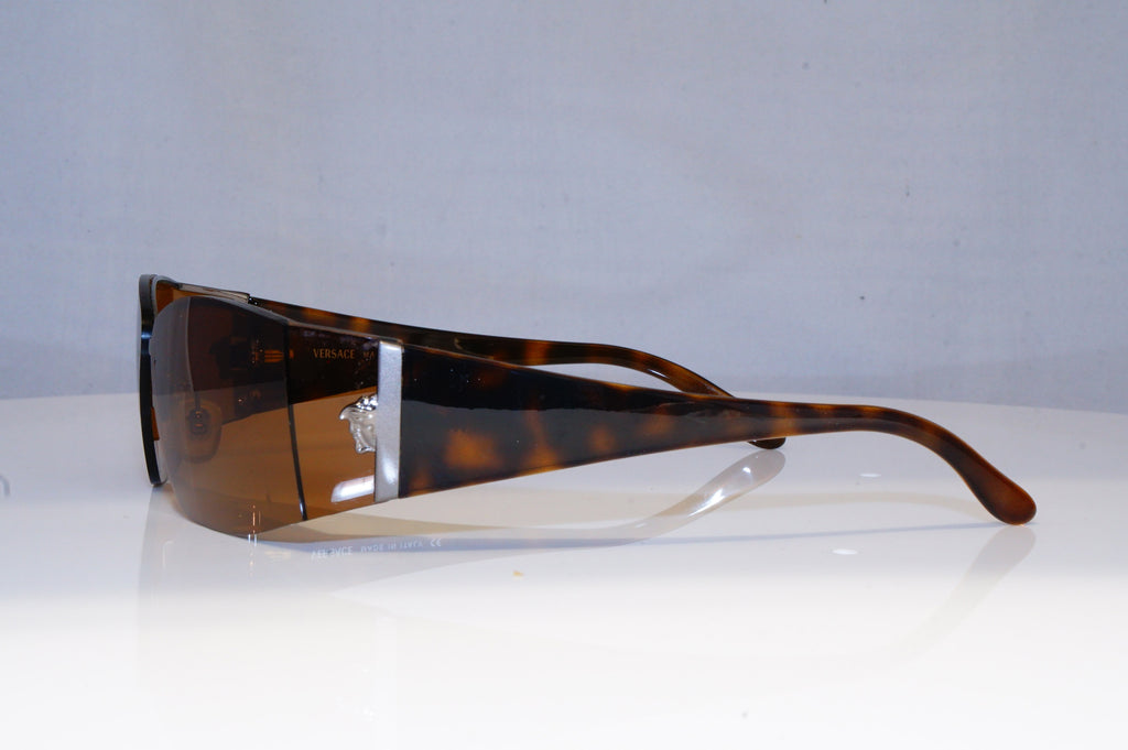 VERSACE Mens Womens Vintage Designer Sunglasses Brown MOD 2011 1001/73 19140