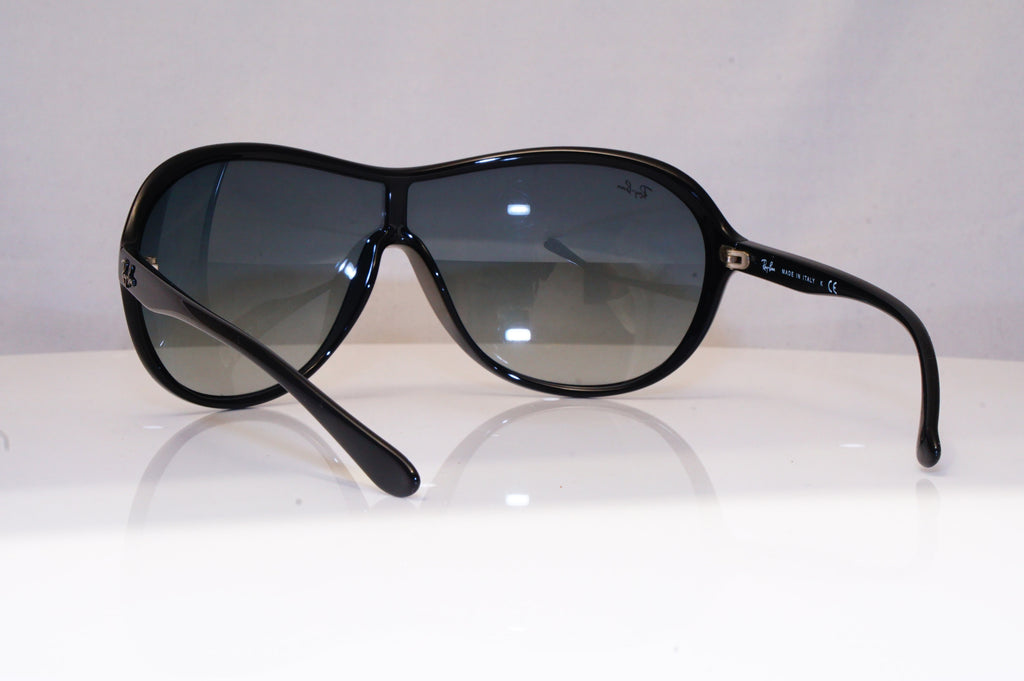RAY-BAN Mens Designer Sunglasses Black Shield RB 4096 601/8G 18133