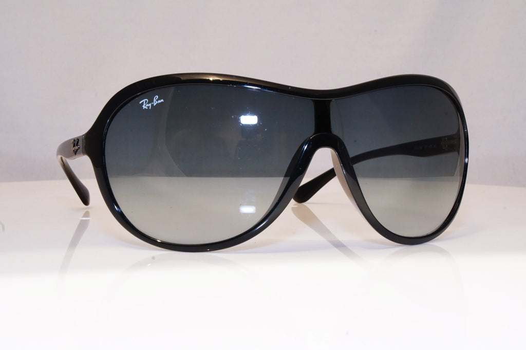 RAY-BAN Mens Designer Sunglasses Black Shield RB 4096 601/8G 18133