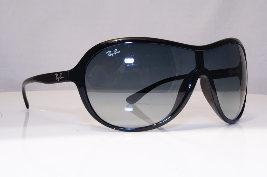 RAY-BAN Mens Designer Sunglasses Black Shield RB 4096 601/8G 18133