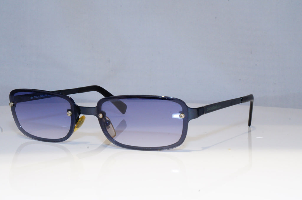 DOLCE & GABBANA Mens Boxed Vintage Designer Sunglasses Blue D&G 373 640 19154
