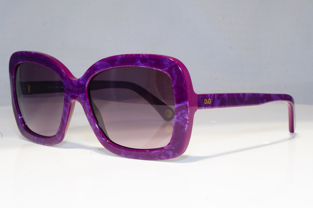 DOLCE & GABBANA Womens Designer Sunglasses Purple Square D&G 3047 1798/8H 20327