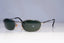 RAY-BAN Mens Vintage 1990 Designer Sunglasses Silver Wrap FLIGHT W2982 SLV 19150
